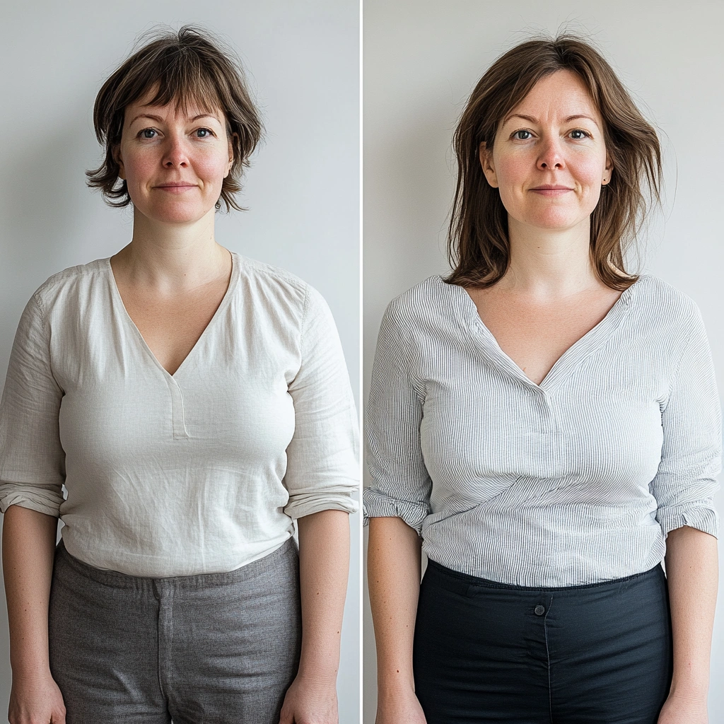 Результат до і після використання програми glortibane