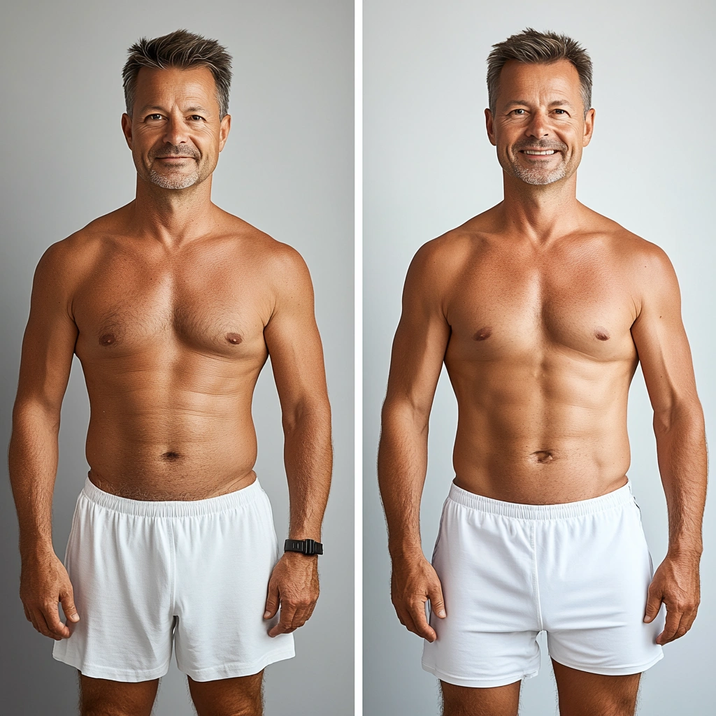 Результат до і після використання програми glortibane